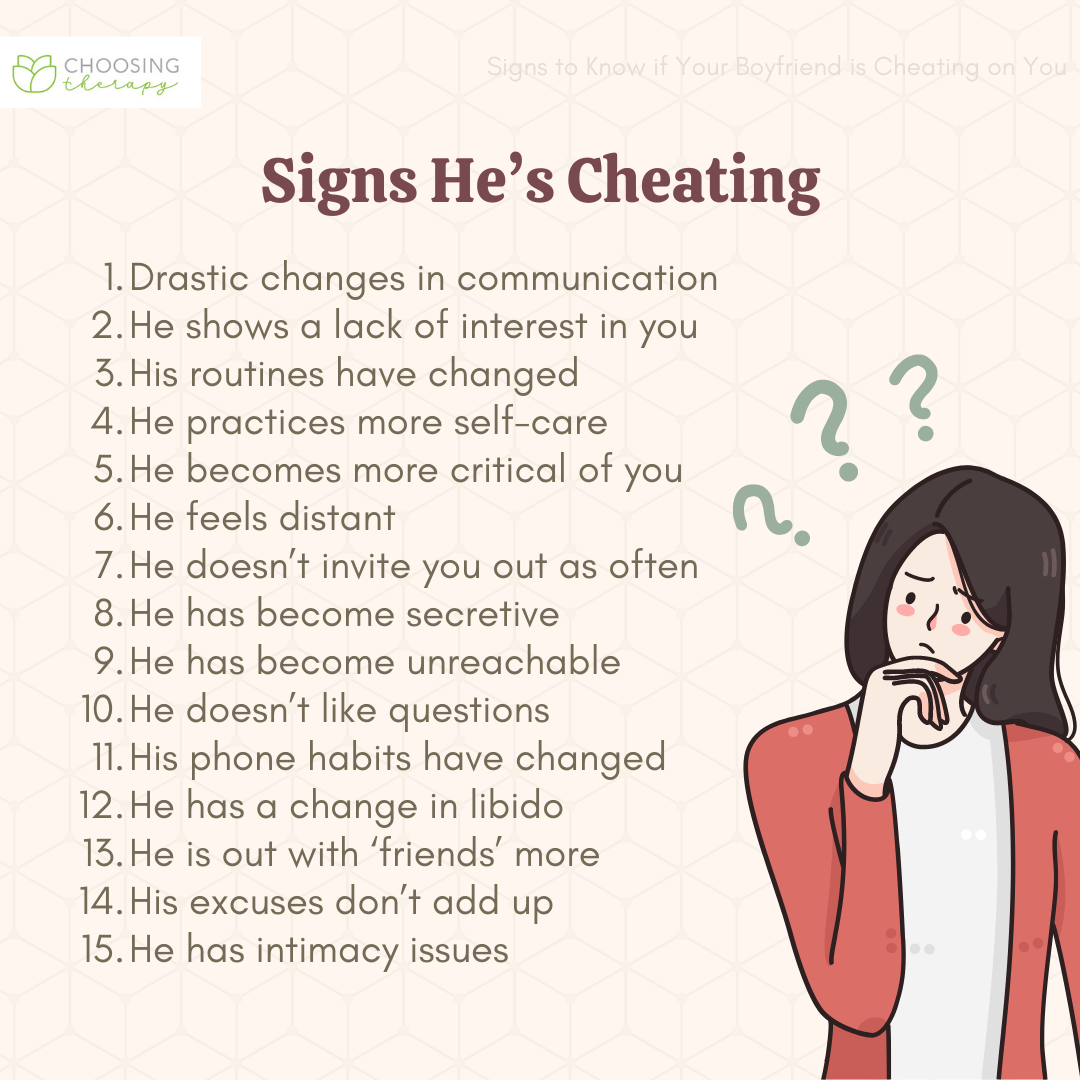 Is My Boyfriend Cheating Signs What To Do About It