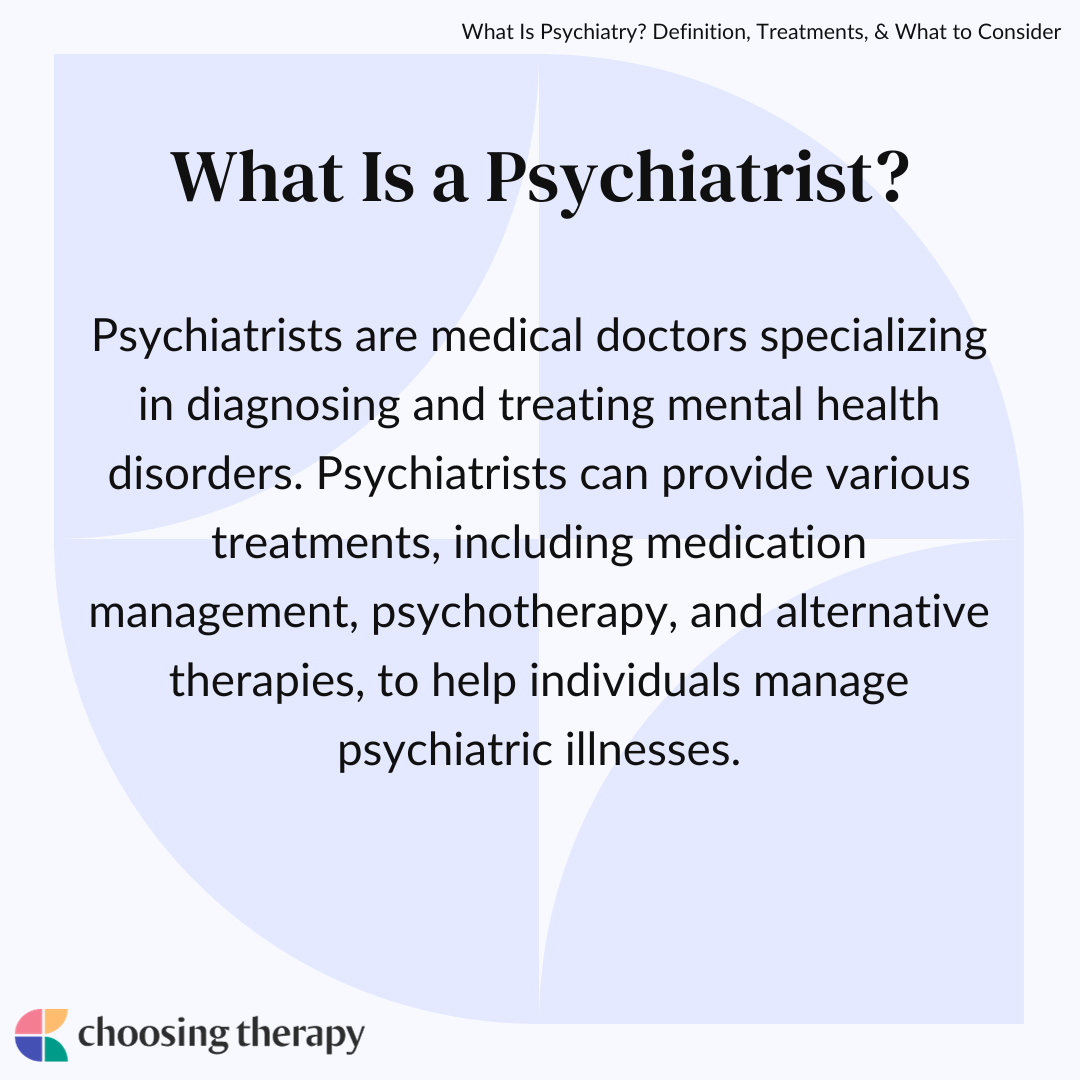  What is Psychiatry?