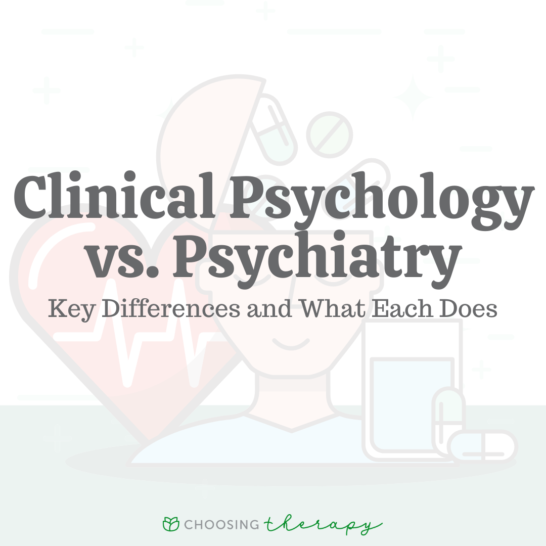 Psychology Vs Psychiatry