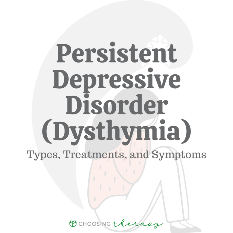 Persistent Depressive Disorder (Dysthymia): Types, Treatments & Symptoms