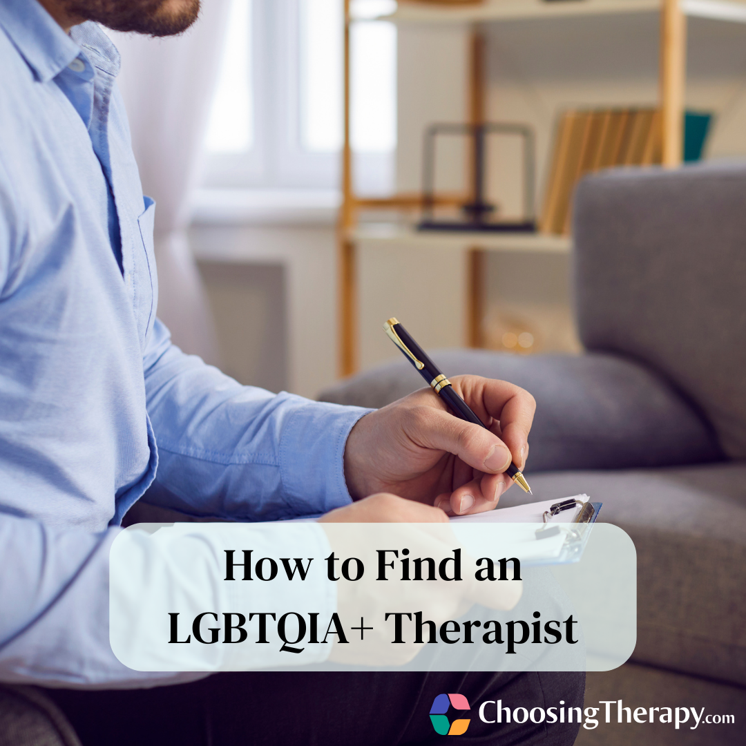 How to Find an LGBTQIA+ Therapist