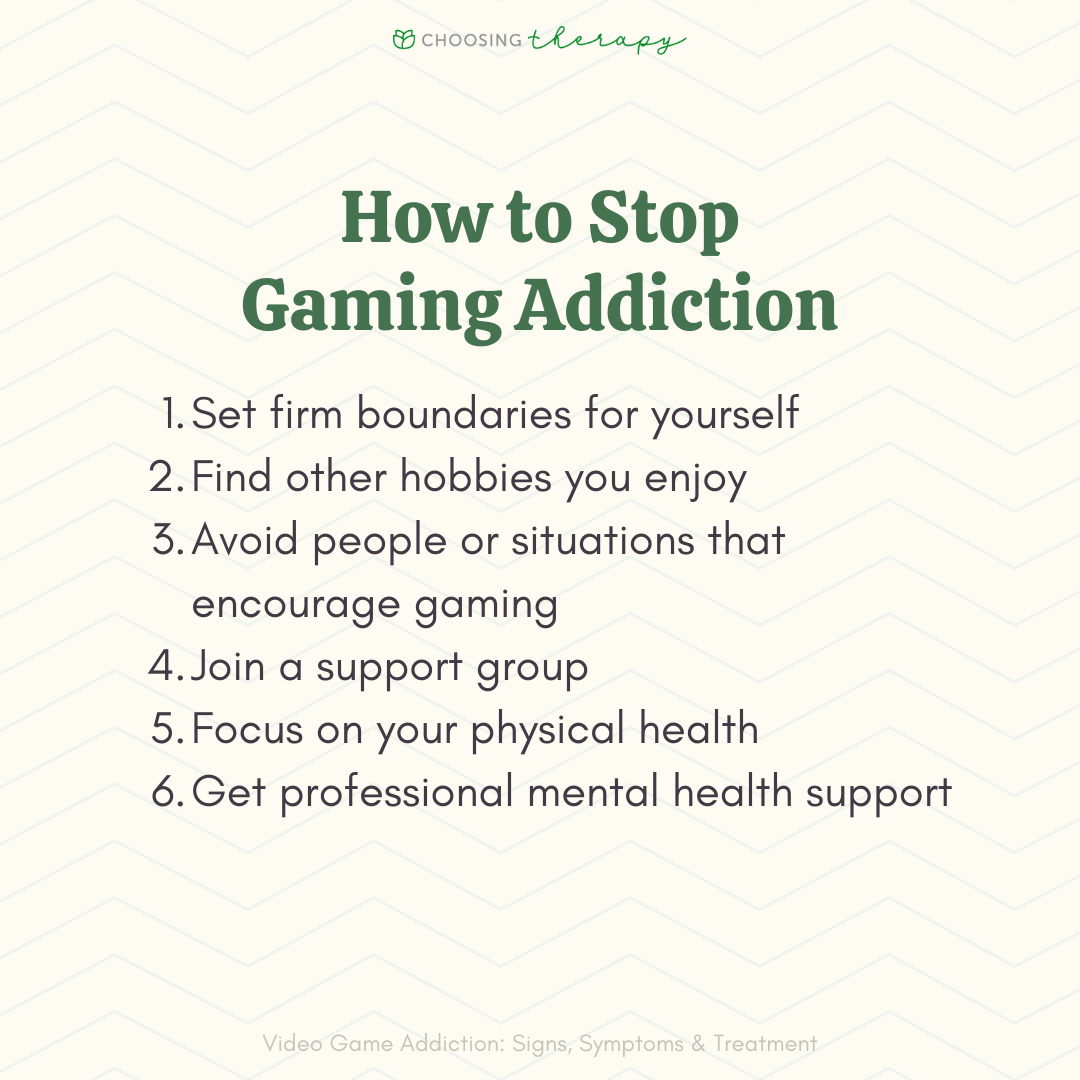 Signs of Video Game Addiction : r/StopGaming