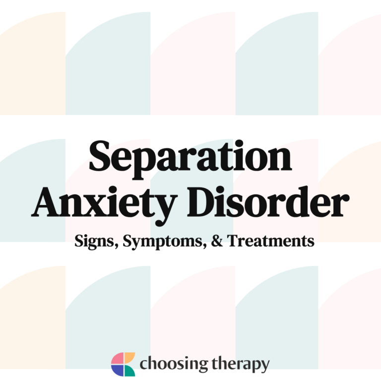 Separation Anxiety Disorder
