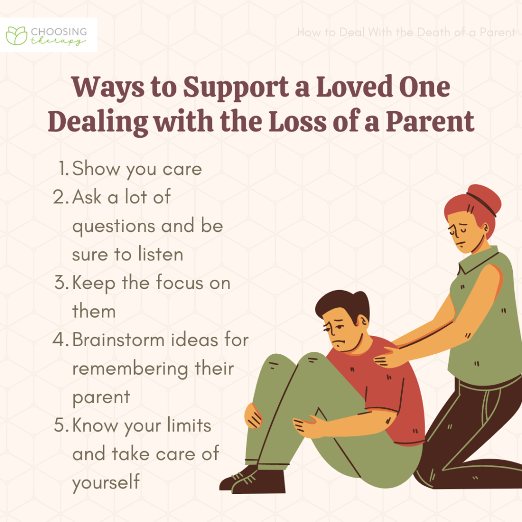 How to Deal With the Death of a Parent