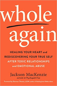 Cover of Book Titled Whole Again by Jackson MacKenzie