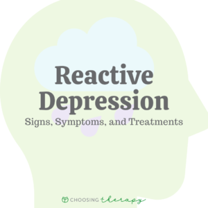 Reactive Depression: Infographic Title Page
