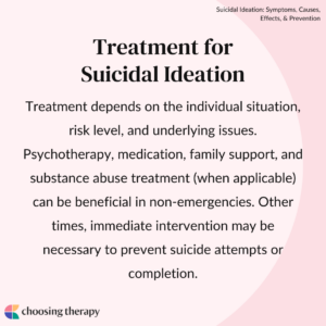Treatment for Suicidal Ideation