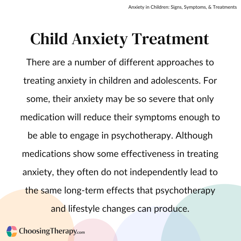 Child Anxiety Treatment
