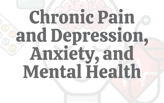 Chronic Pain and Depression, Anxiety, and Mental Health