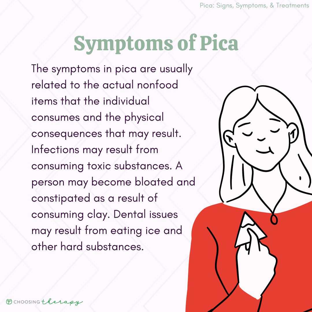 Pica: Signs, Symptoms, & Treatments