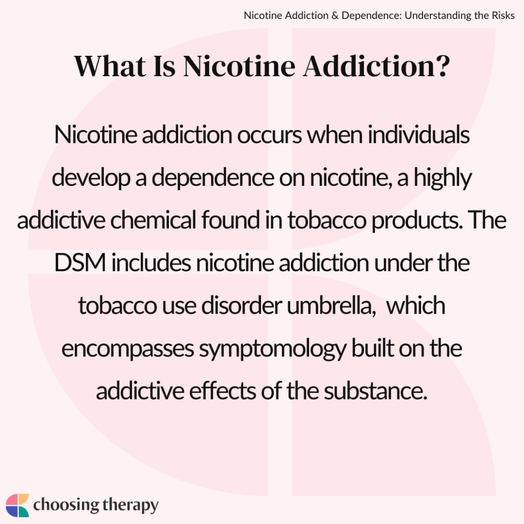 What Is Nicotine Addiction