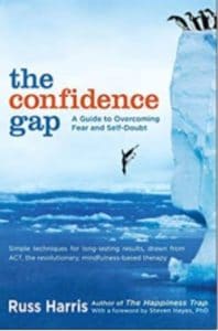 Cover of Book Titled The Confidence Gap by Russ Harris
