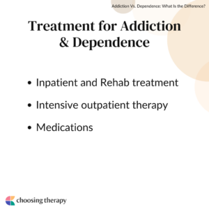 Treatment for Addiction & Dependence