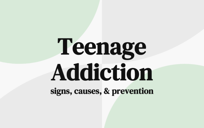 Teenage Addiction