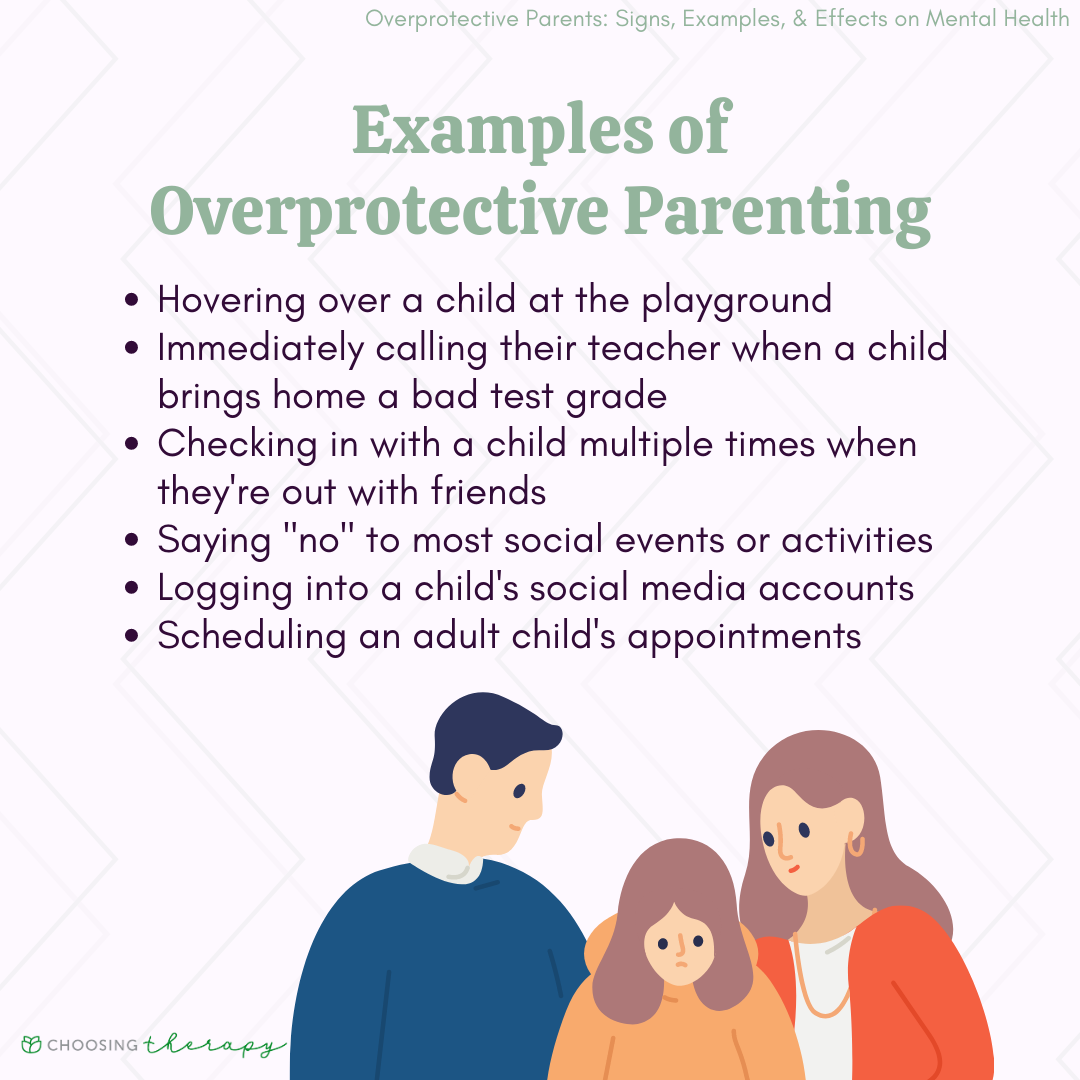 Examples of Overprotective Parenting
