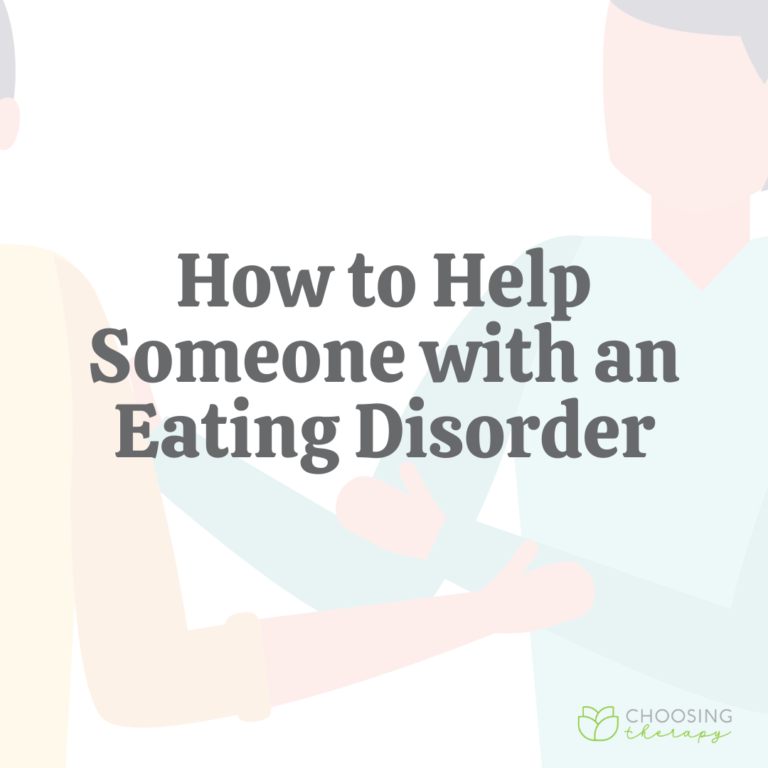 How to Help Someone With an Eating Disorder