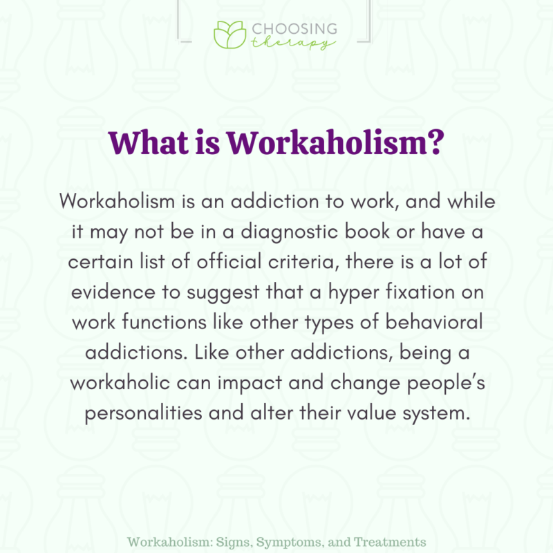 10 Signs of a Workaholic & How to Workaholism