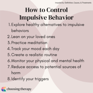 How to Control Impulsive Behavior