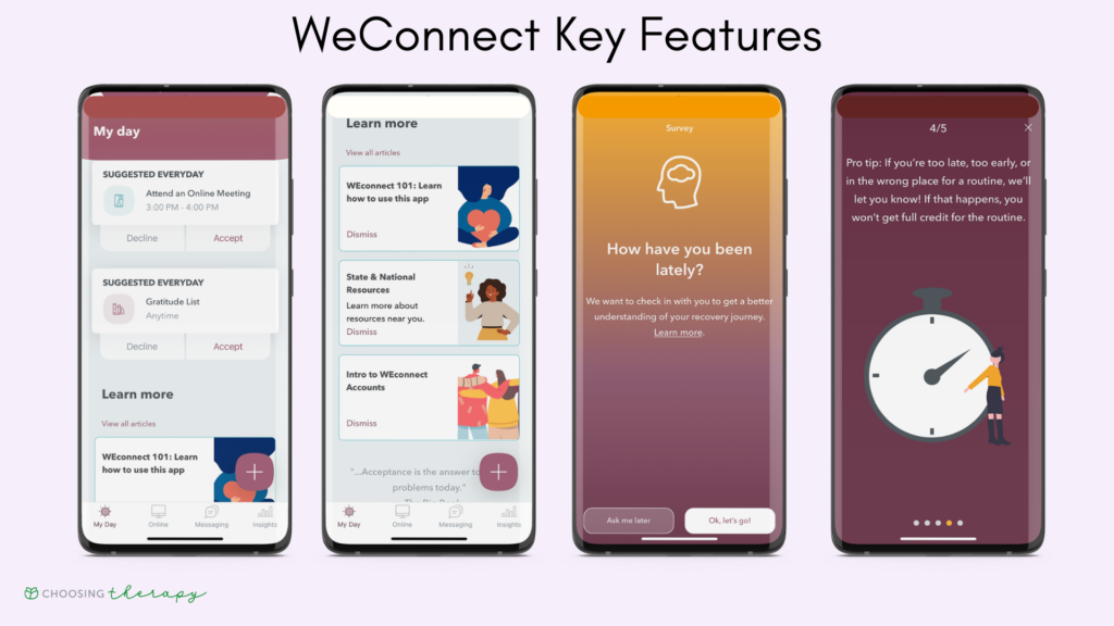 key features of WeConnect App