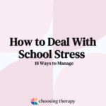 How to Deal With School Stress