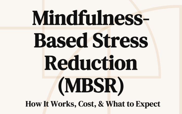 Mindfulness-Based Stress Reduction