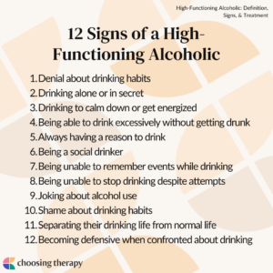 12 Signs of a High-Functioning Alcoholic