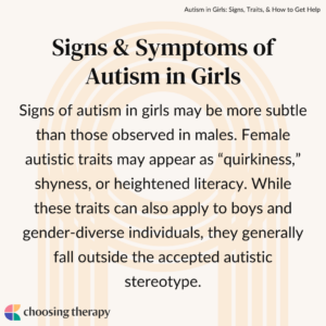 Signs & Symptoms of Autism in Girls