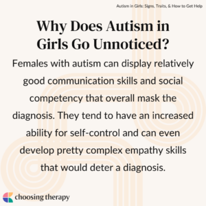 Why Does Autism in Girls Go Unnoticed?