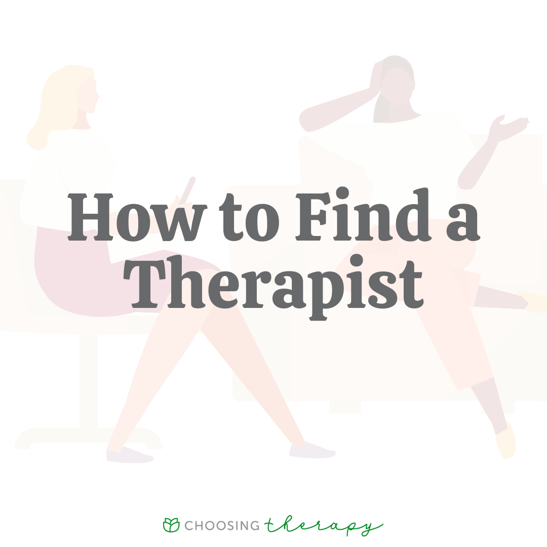 How to Find a Therapist