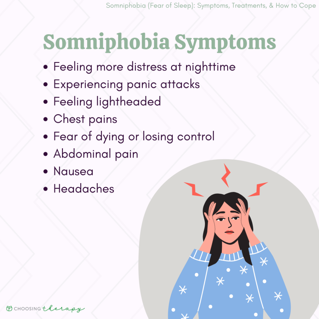 Somniphobia (Fear of Sleep) Symptoms, Treatments, & How to Cope