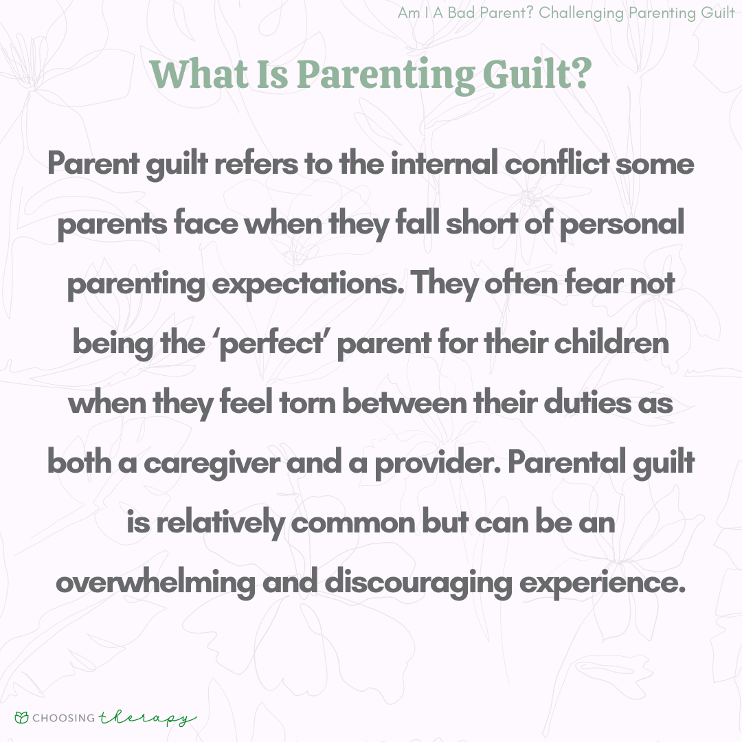 Guilty sales dad syndrome