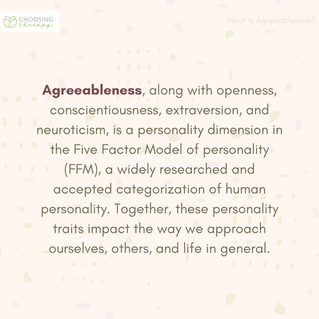 What Is Agreeableness? - Choosing Therapy