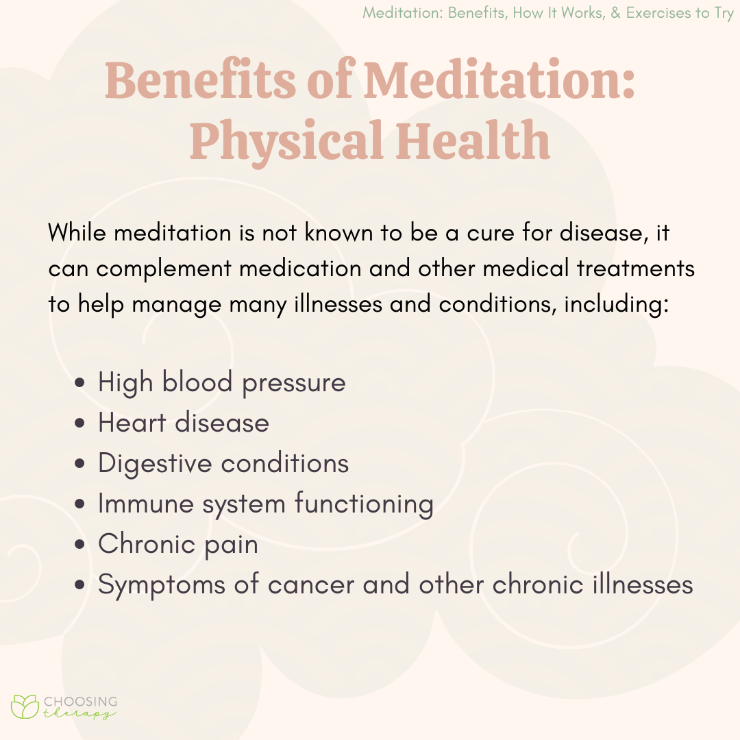 Benefits of Meditation to Physical Health