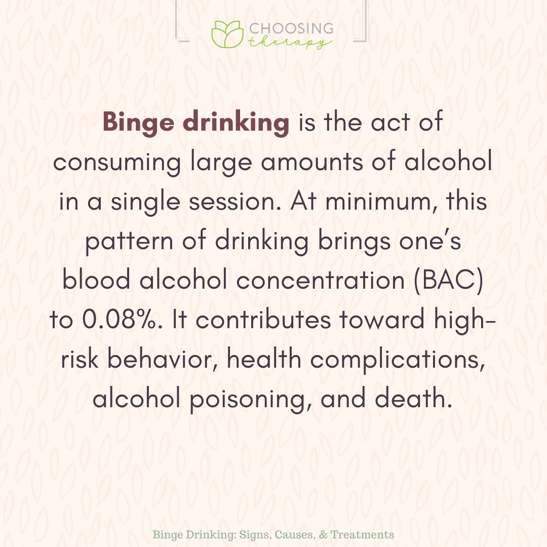 Binge Drinking Definition