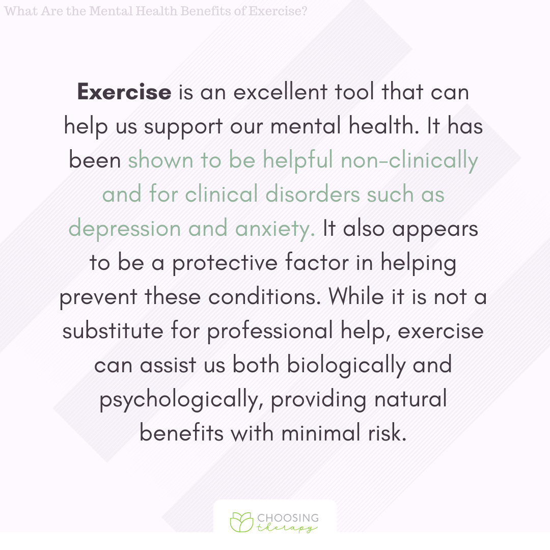 Biological and Psychological Effects of Exercise