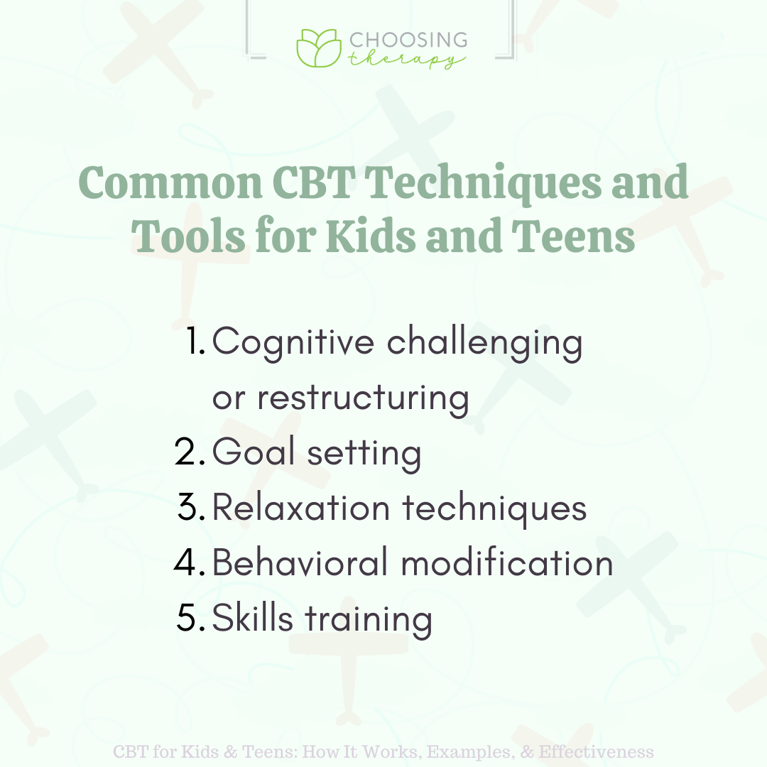 CBT Techniques and Tools for Kids and Teens