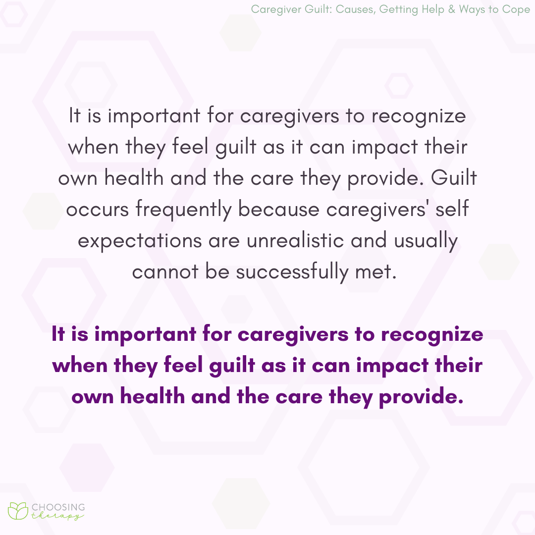 Causes and Impact of Caregiver Guilt