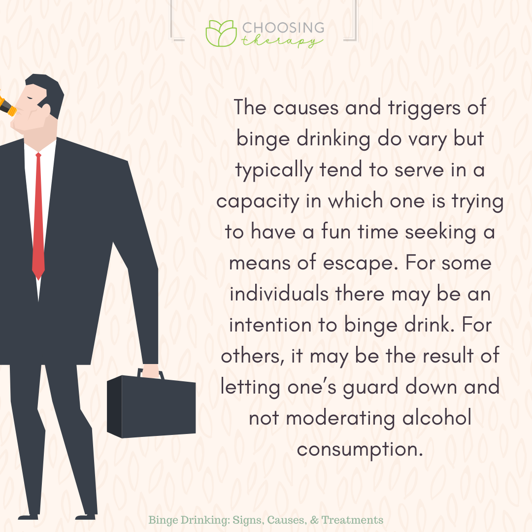 Causes and Triggers of Binge Drinking