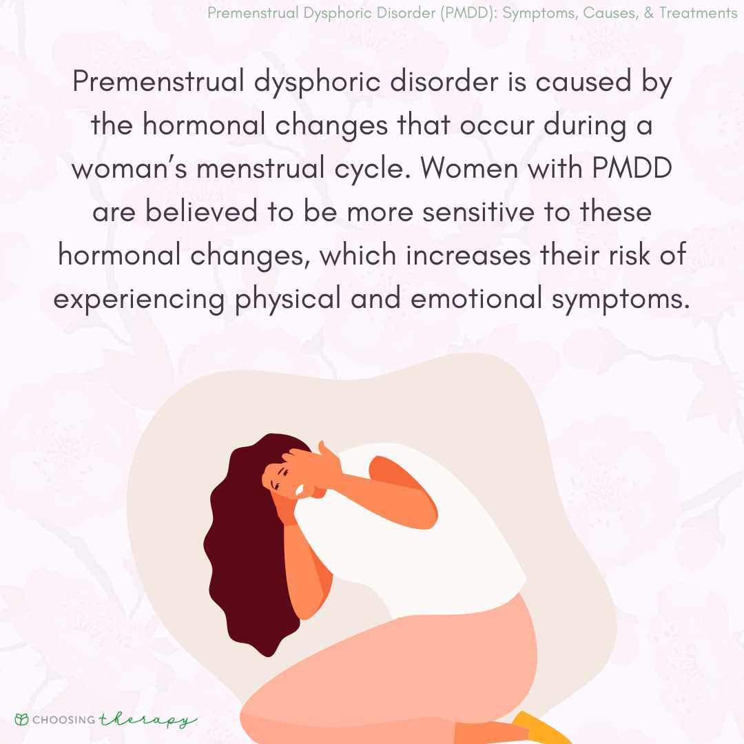 Causes of Premenstrual Dysphoric Disorder (PMDD)