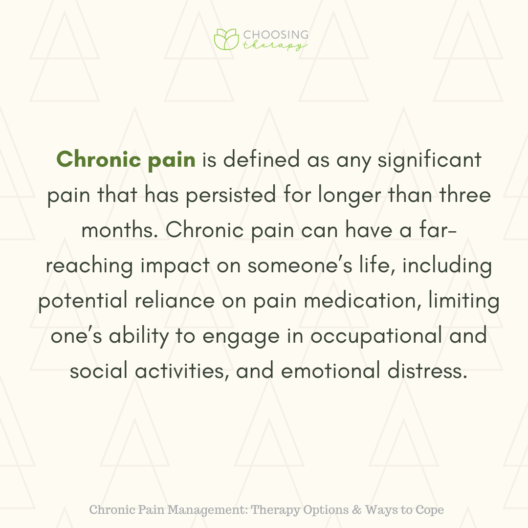 Chronic Pain Definition