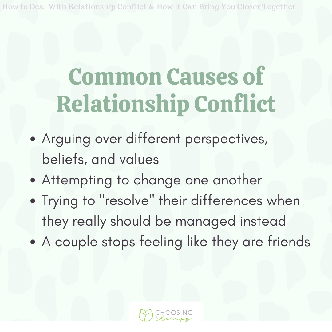 Common Causes of Relationship Conflict
