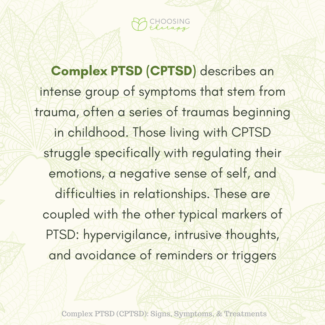 Complex PTSD (CPTSD) Overview