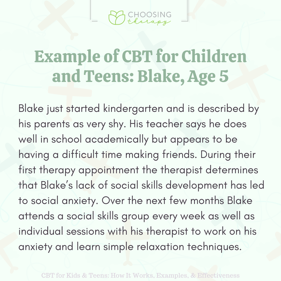 Example of CBT for Children and Teens 2