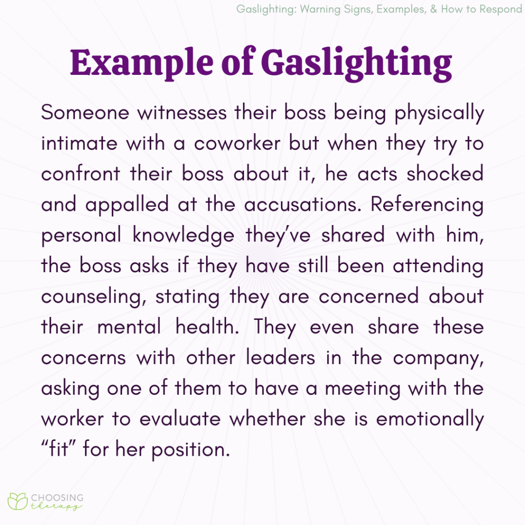 Gaslighting Warning Signs, Examples, & How to Respond