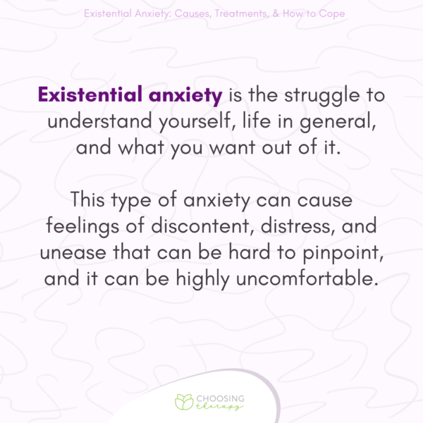 EXISTENTIAL ANXIETY CAUSES TREATMENTS HOW TO COPE visual data 6
