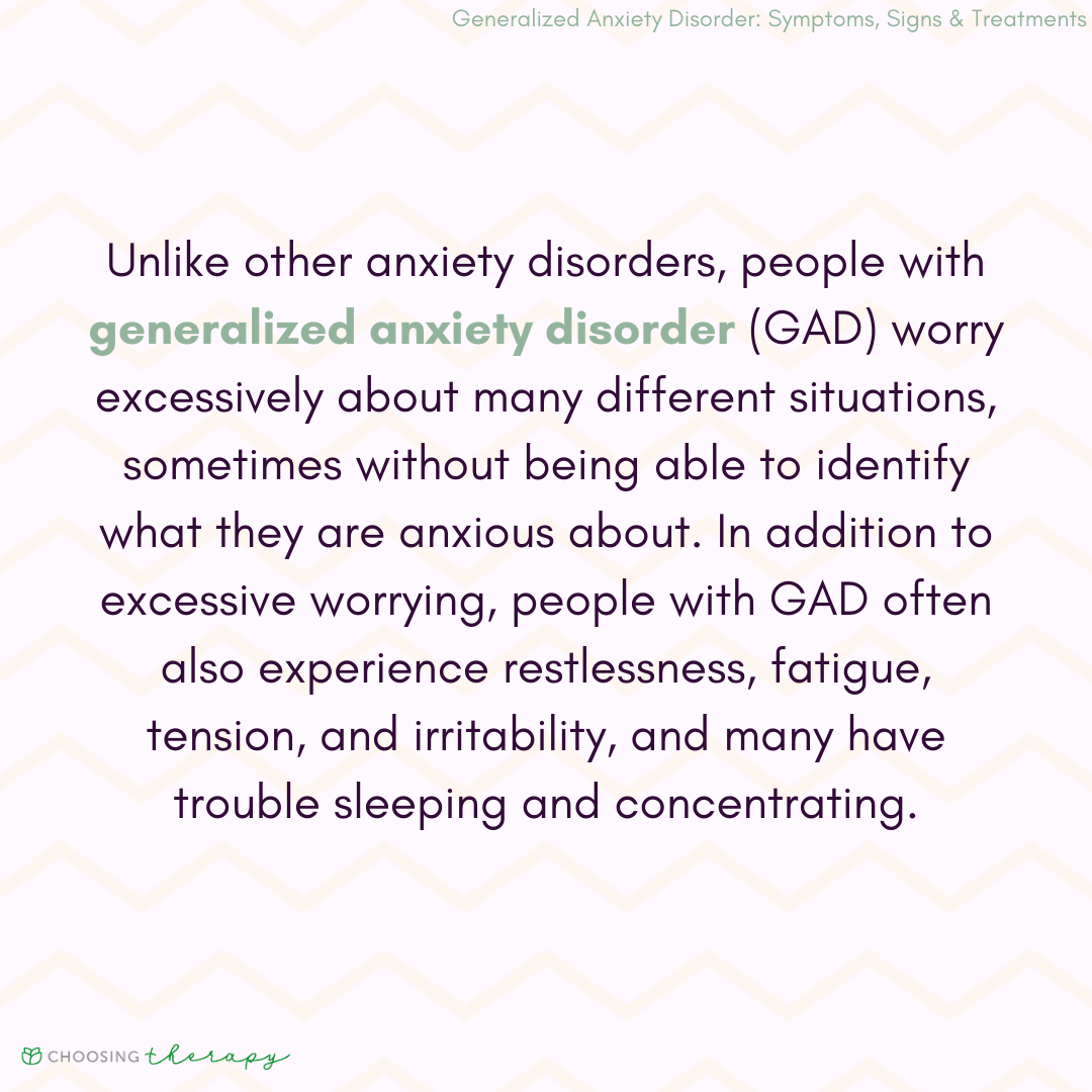 Generalized Anxiety Disorder