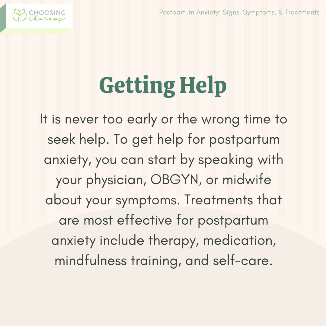 Postpartum Anxiety Signs Symptoms Treatments - Choosing Therapy Postpartum Anxiety Signs Symptoms Treatments - Choosing Therapy