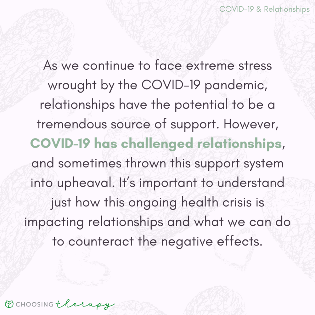 How COVID-19 is Impacting Relationships