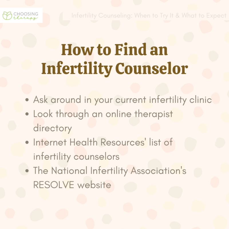 Infertility Counseling When to Try It & What to Expect