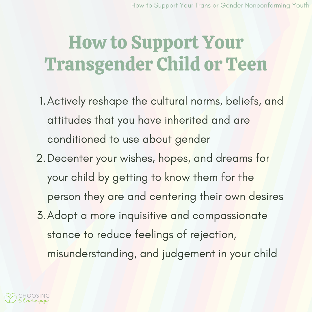 How to Support Your Transgender Child or Teen